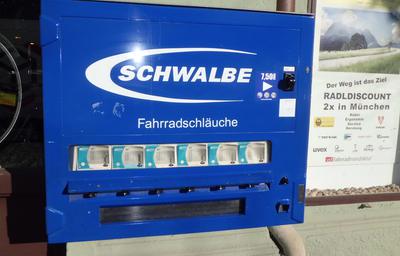 Schwalbe Schlauchautomat Fahrradschlauch Automat München