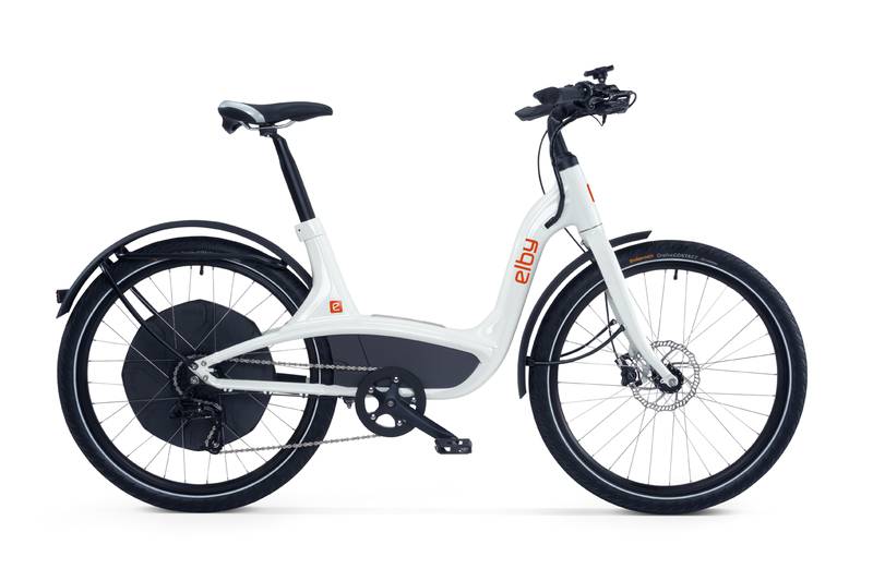 Elby eBike in weiss